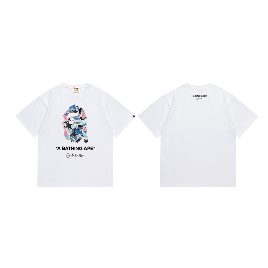 BAPE Camo Ape Head Graphic T-Shirt — front