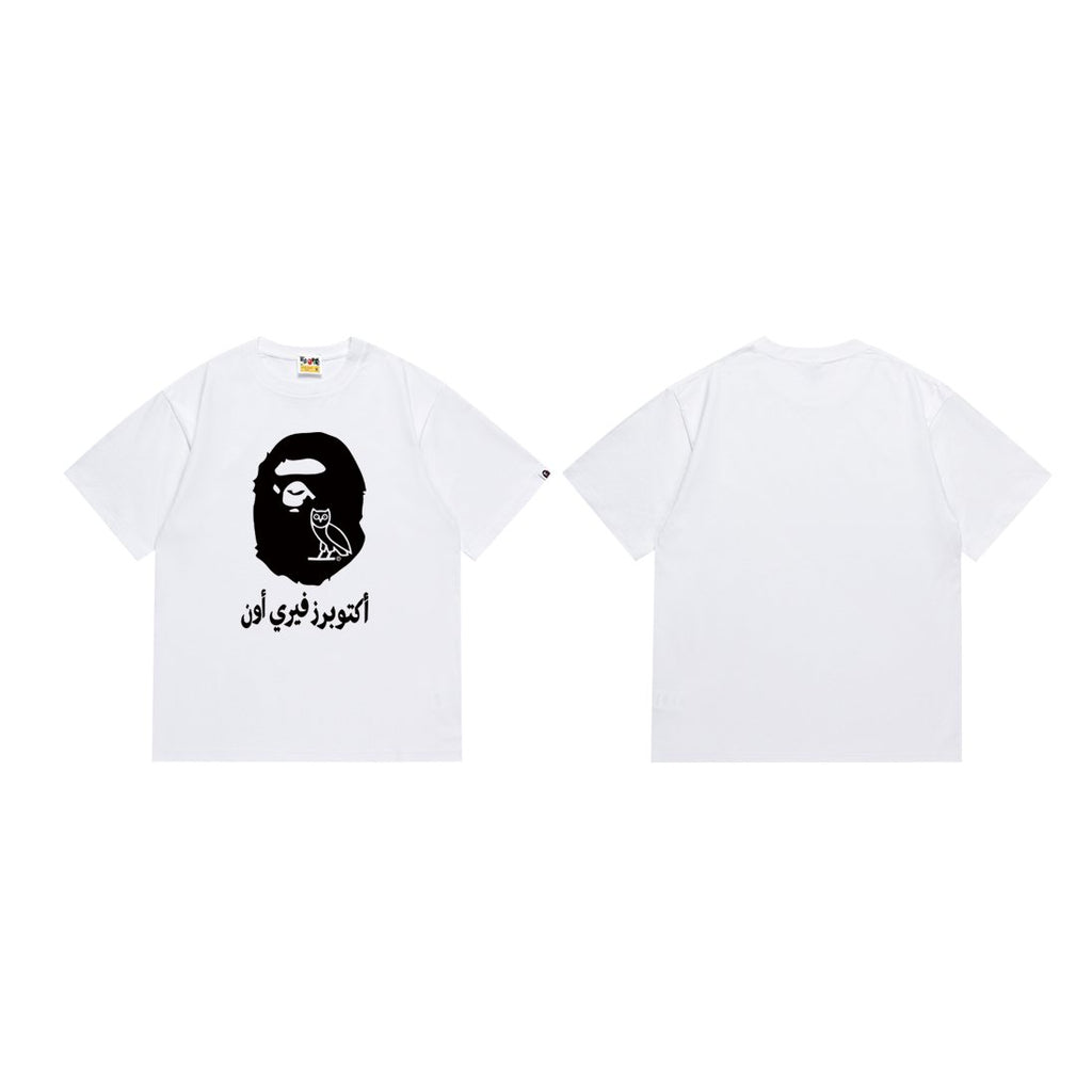 BAPE Ape Face Graphic Short-Sleeve T-Shirt — front