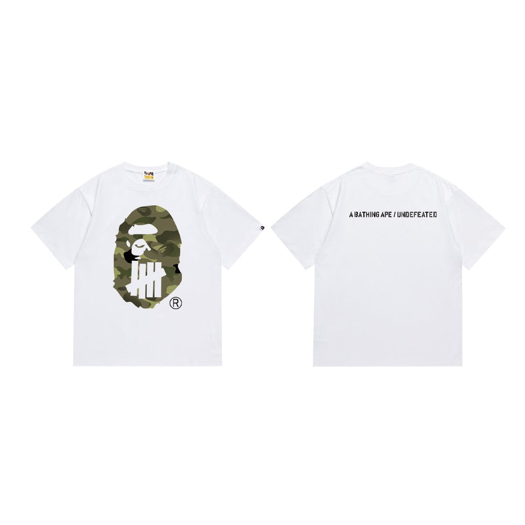 BAPE Camouflage Ape Graphic T-Shirt — front