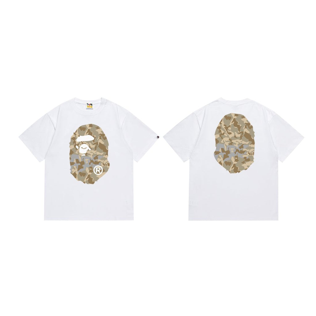BAPE Camo Ape-Head Graphic T-Shirt — front
