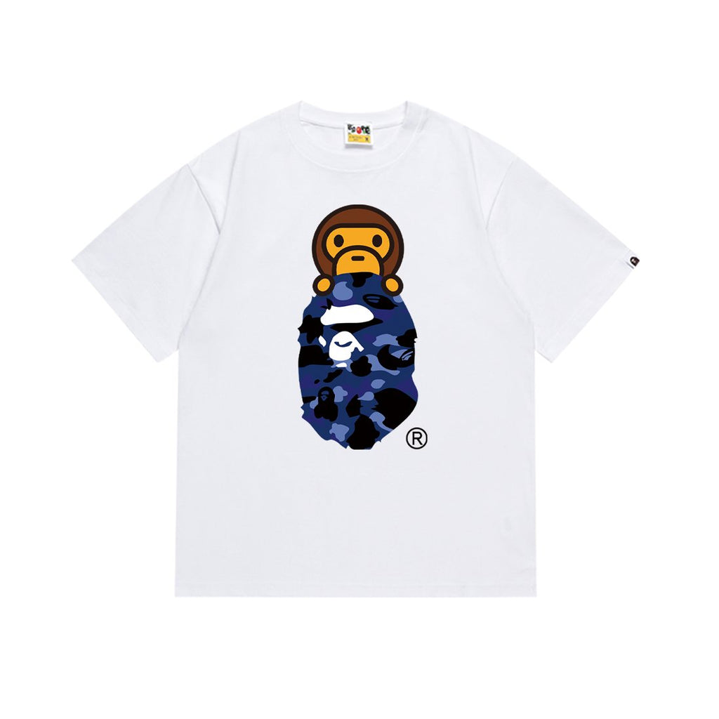 BAPE Camo Ape-Head Graphic T-Shirt — front