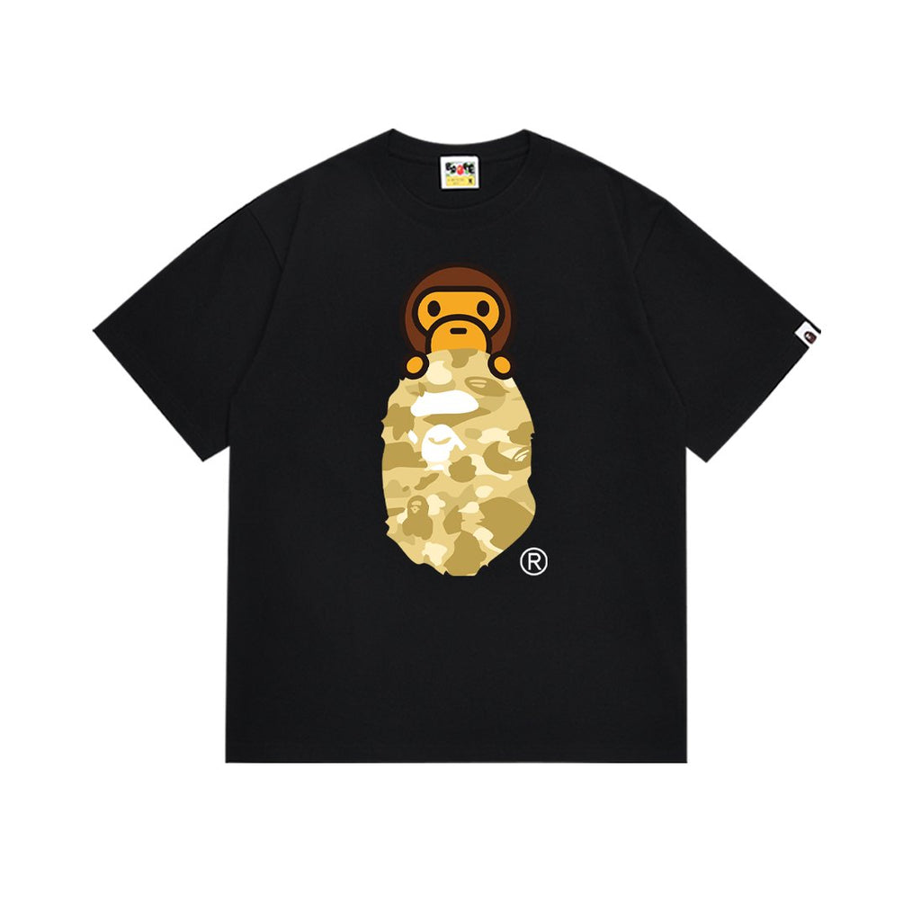 BAPE Camo Ape-Head Graphic T-Shirt — front