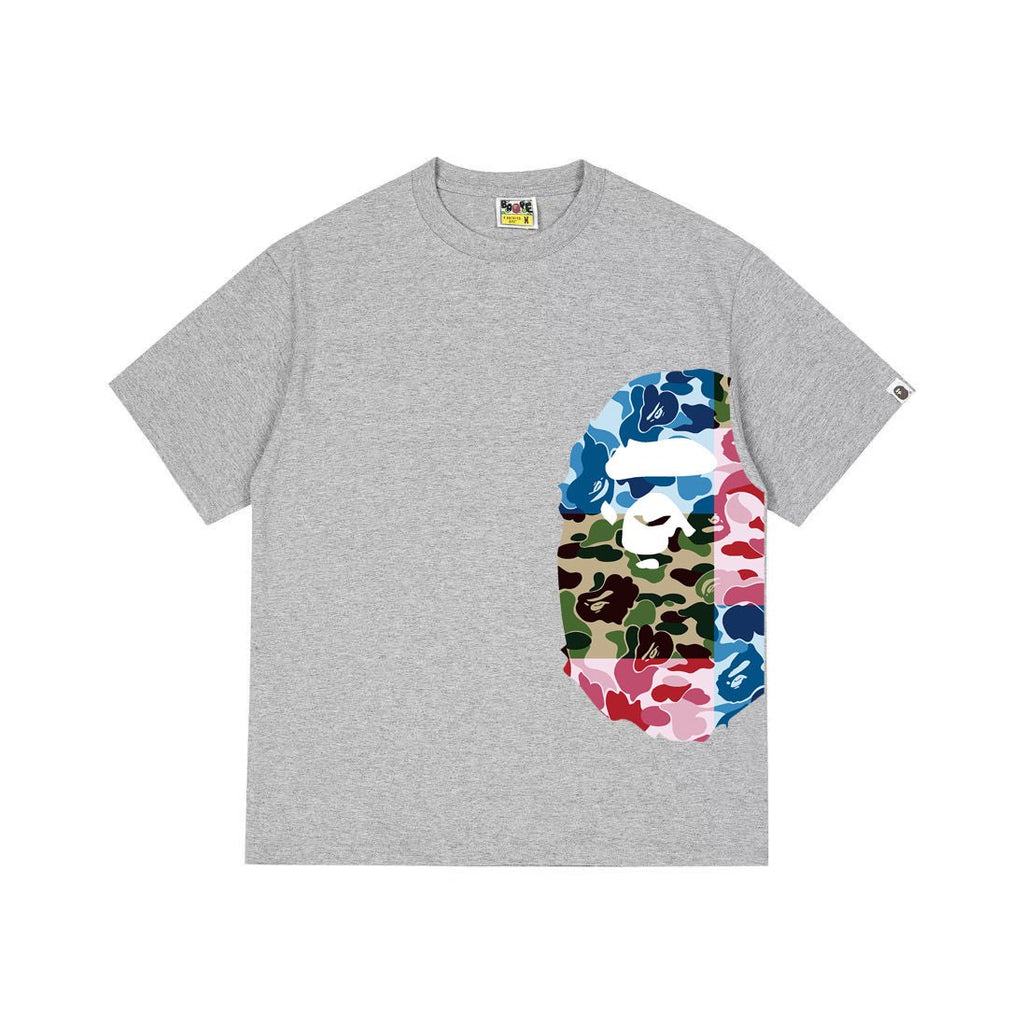 BAPE Multicolor Ape-Head Graphic T-Shirt — front