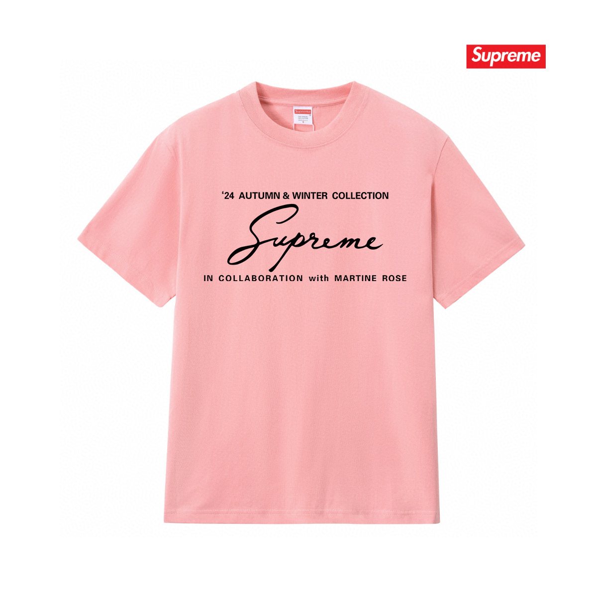 Supreme Front Graphic Short-Sleeve T-Shirt — front