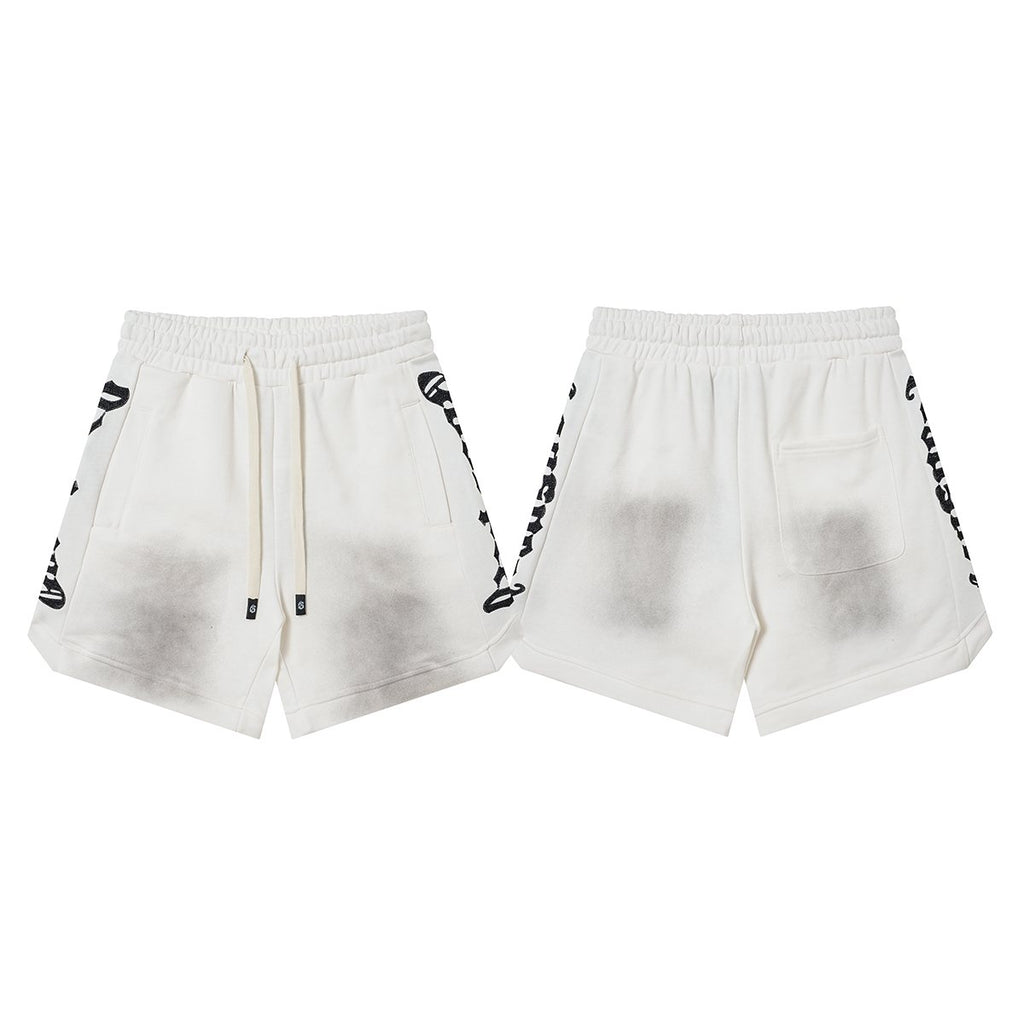 Godspeed Washed Drawstring Shorts — front