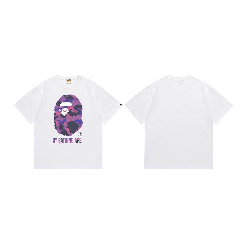 BAPE Camo Ape-Head Graphic T-Shirt — front