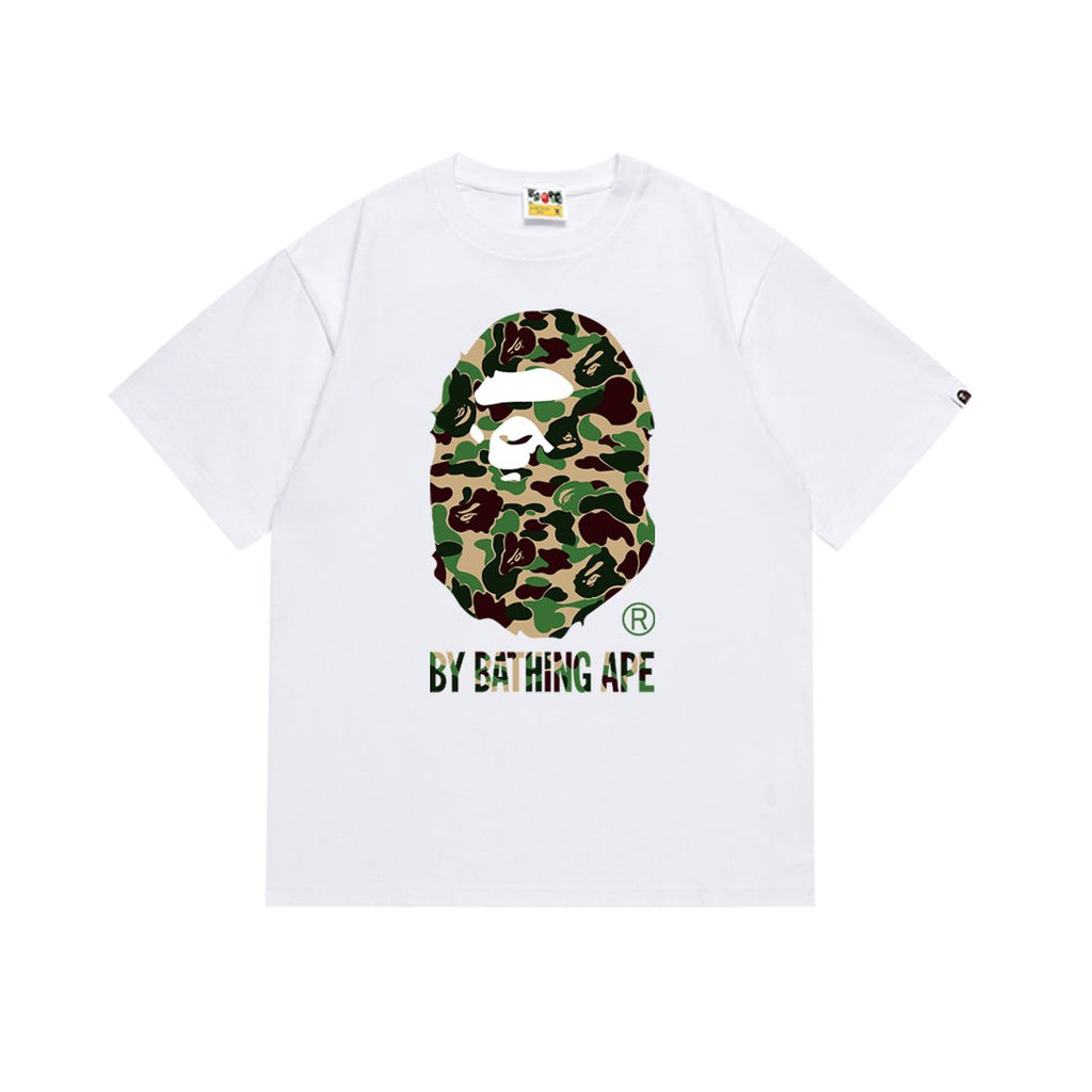 BAPE Camo Ape-Head Graphic Short-Sleeve T-Shirt — front