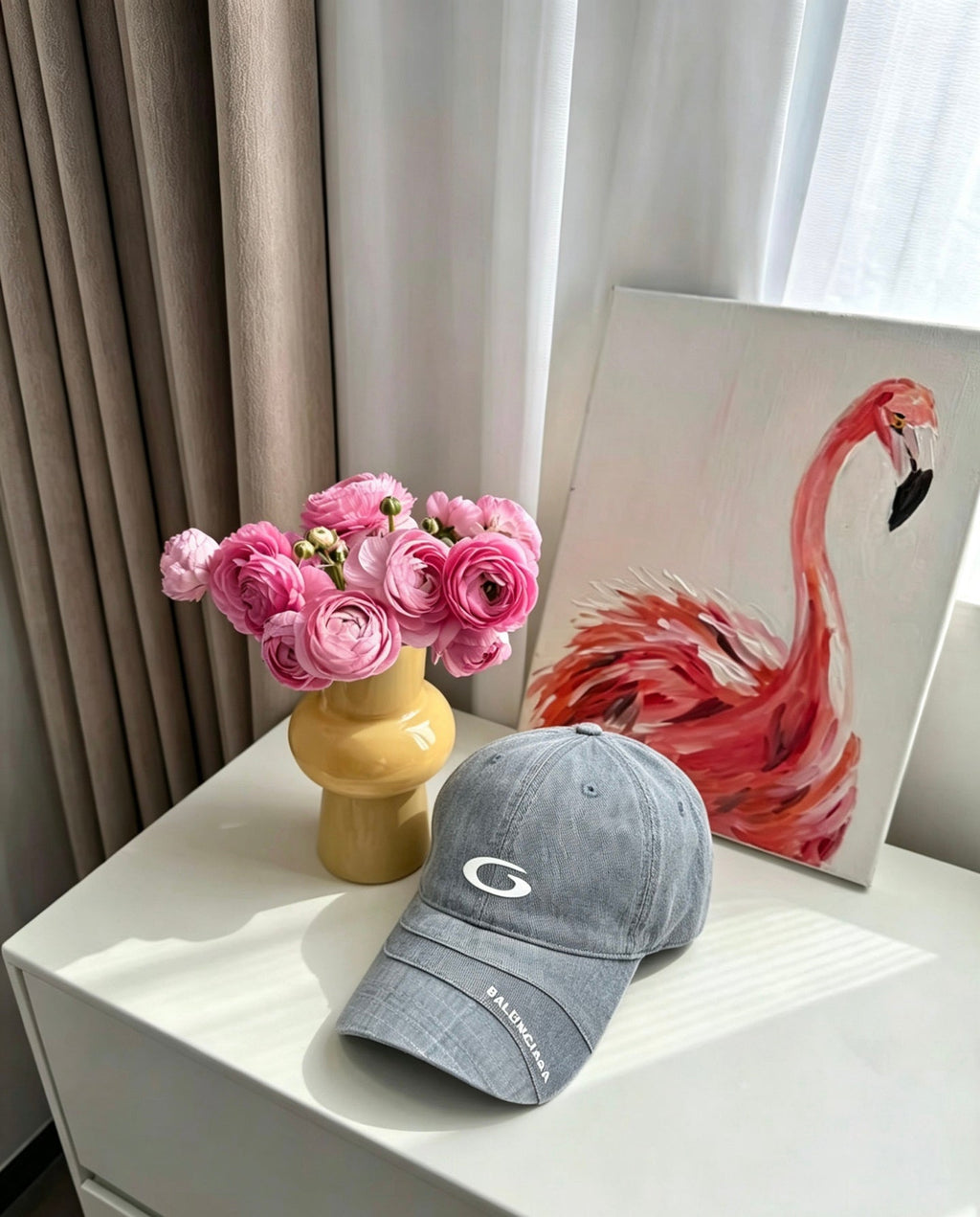 Balenciaga Washed Baseball Cap